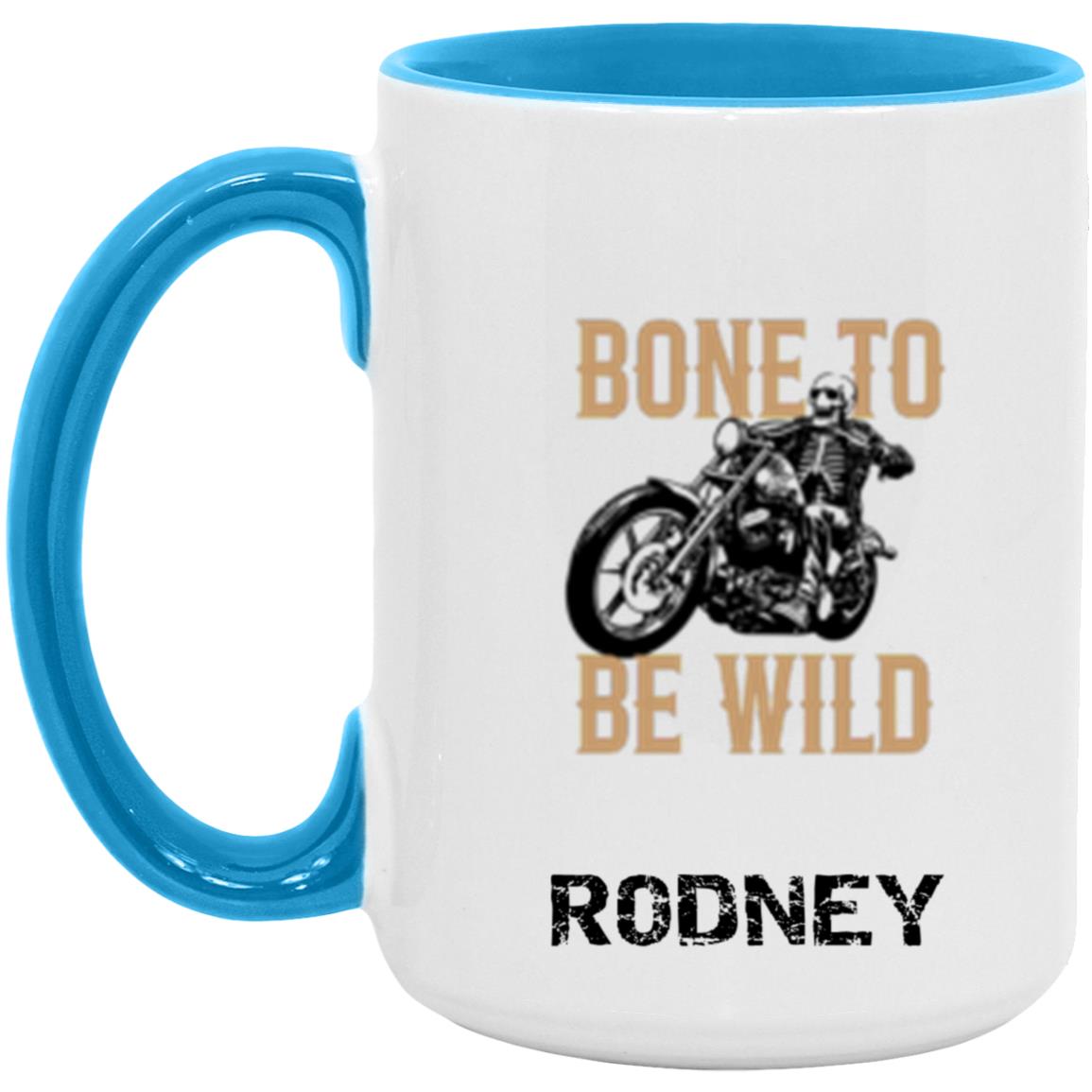 Personalized Accent Mug "Bone To Be Wild"