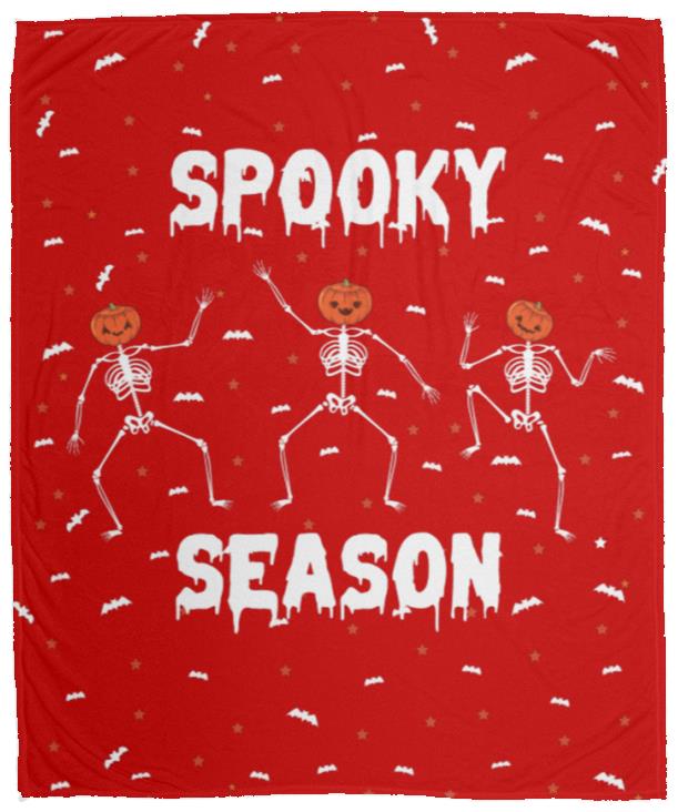 Custom Halloween Movie Blanket "Spooky Season"