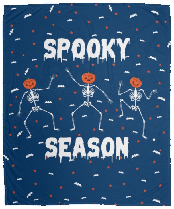 Custom Halloween Movie Blanket "Spooky Season"