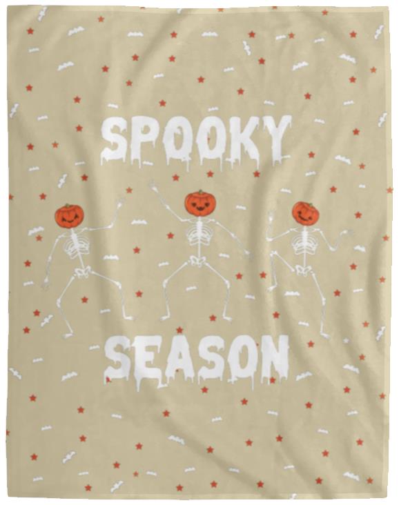 Custom Halloween Movie Blanket "Spooky Season"