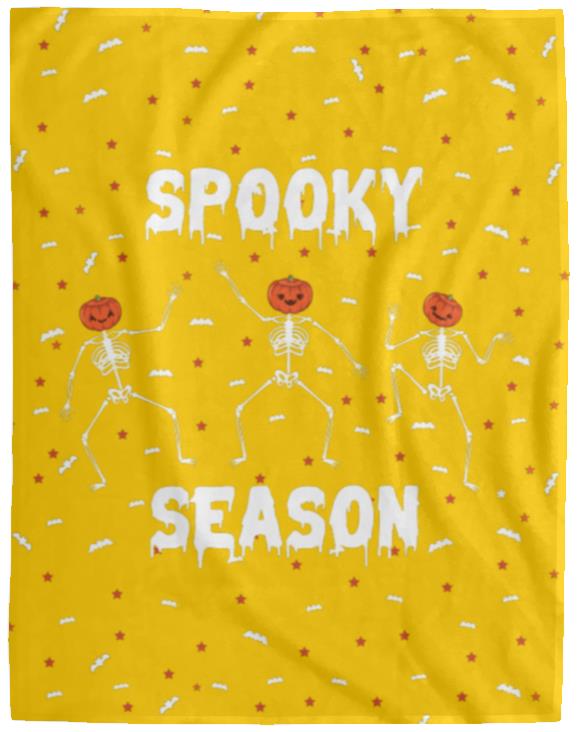 Custom Halloween Movie Blanket "Spooky Season"