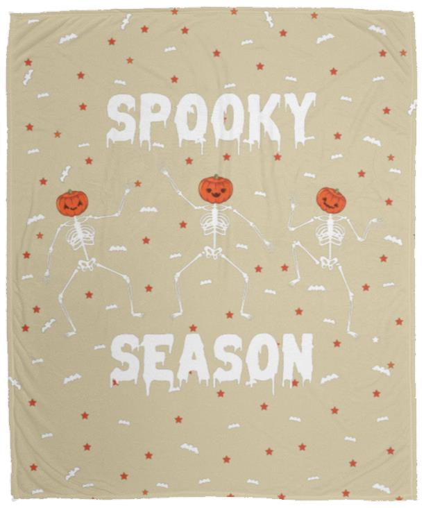 Custom Halloween Movie Blanket "Spooky Season"