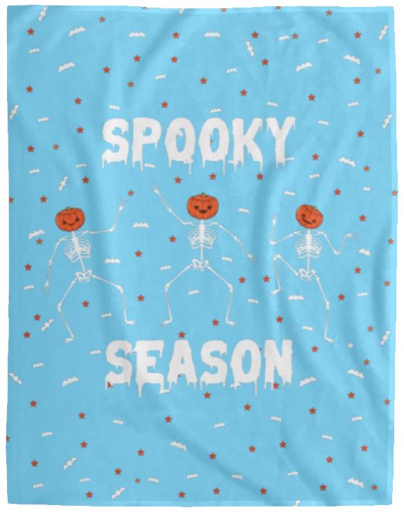 Custom Halloween Movie Blanket "Spooky Season"