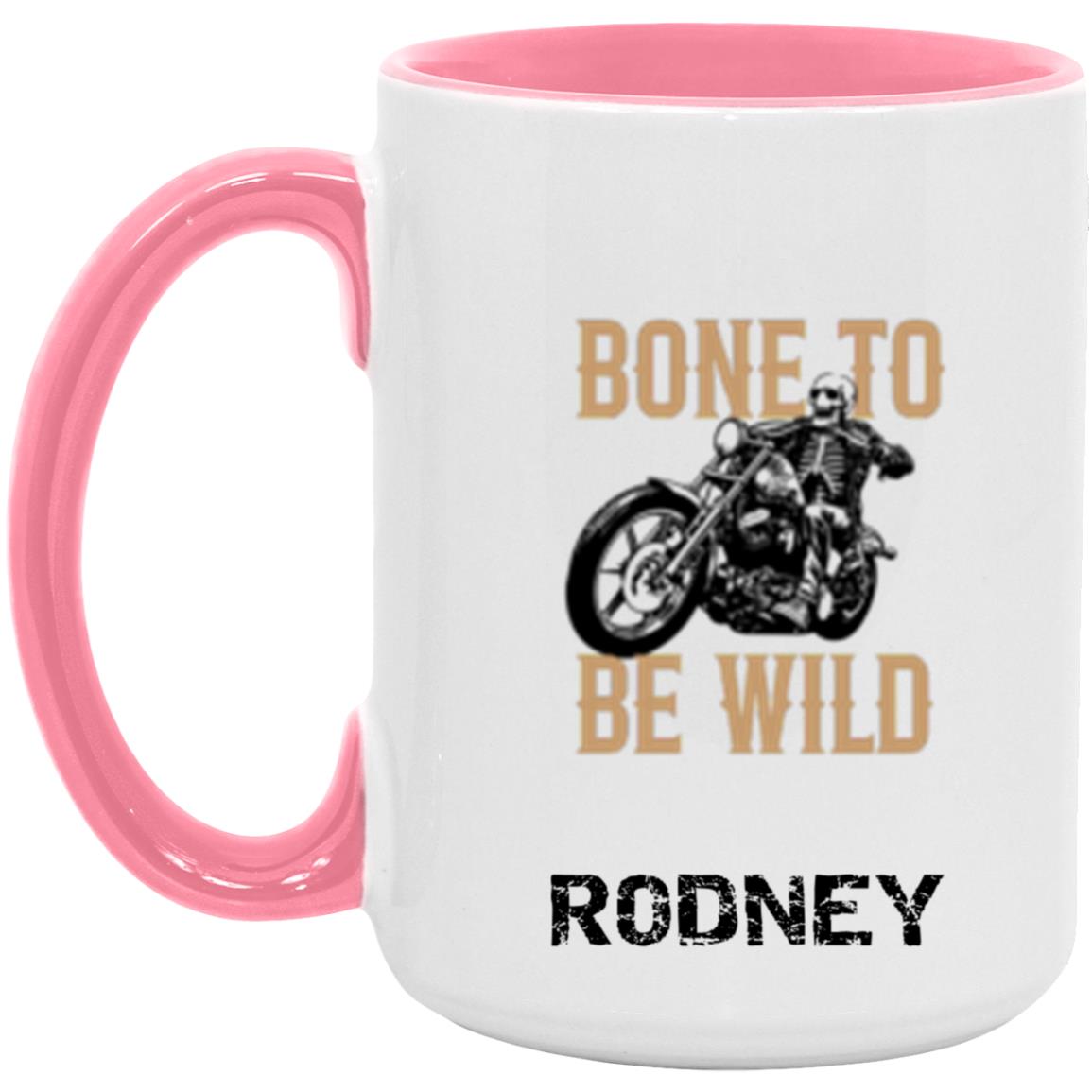 Personalized Accent Mug "Bone To Be Wild"