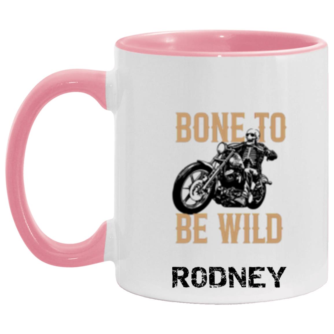 Personalized Accent Mug "Bone To Be Wild"