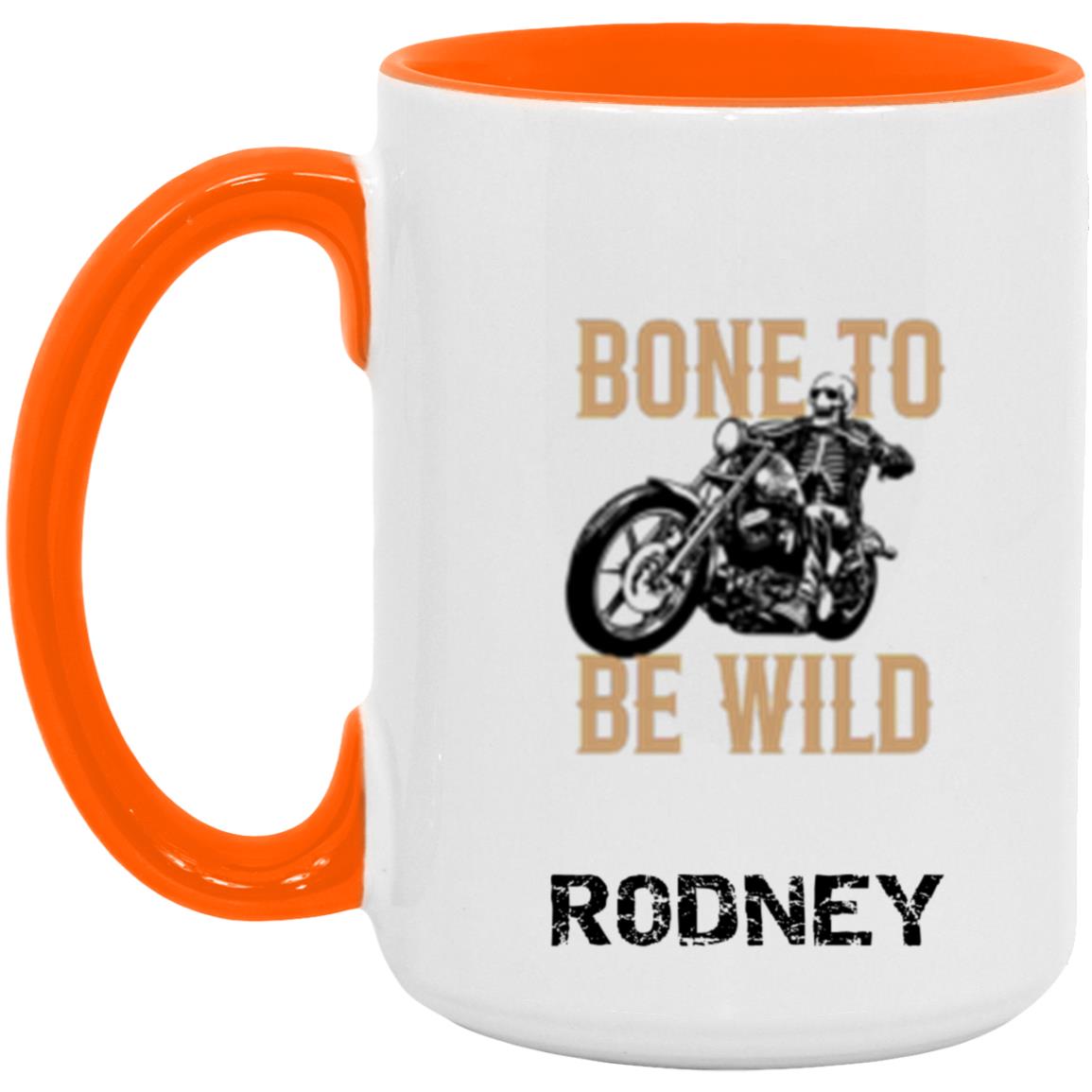 Personalized Accent Mug "Bone To Be Wild"