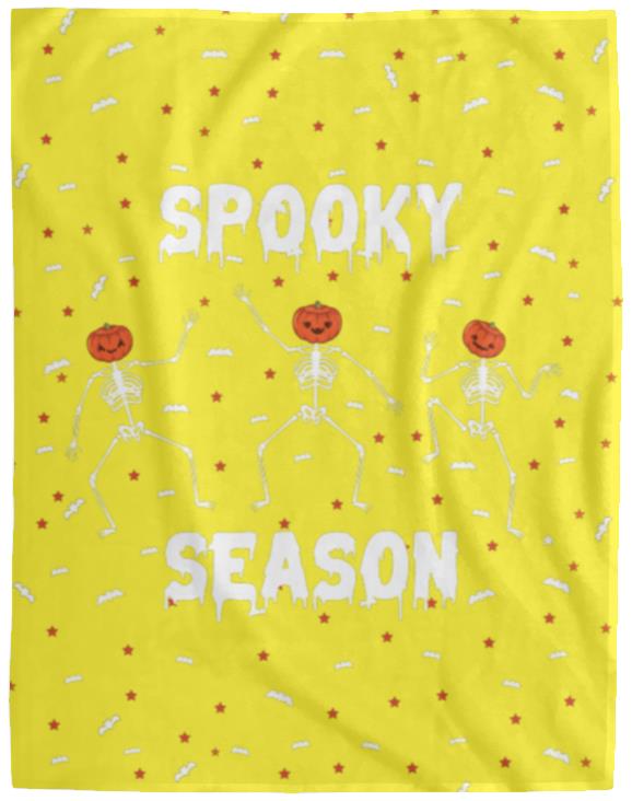 Custom Halloween Movie Blanket "Spooky Season"