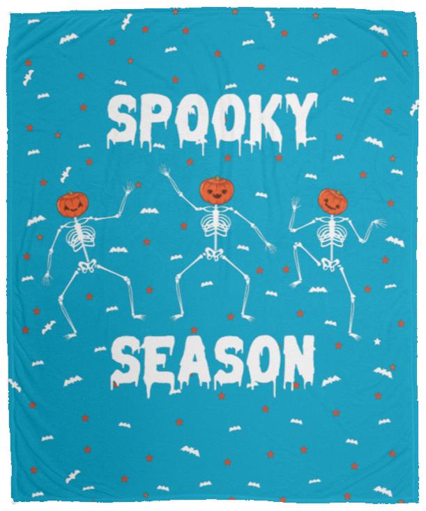 Custom Halloween Movie Blanket "Spooky Season"