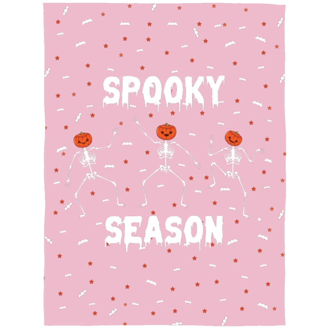 Custom Halloween Movie Blanket "Spooky Season"