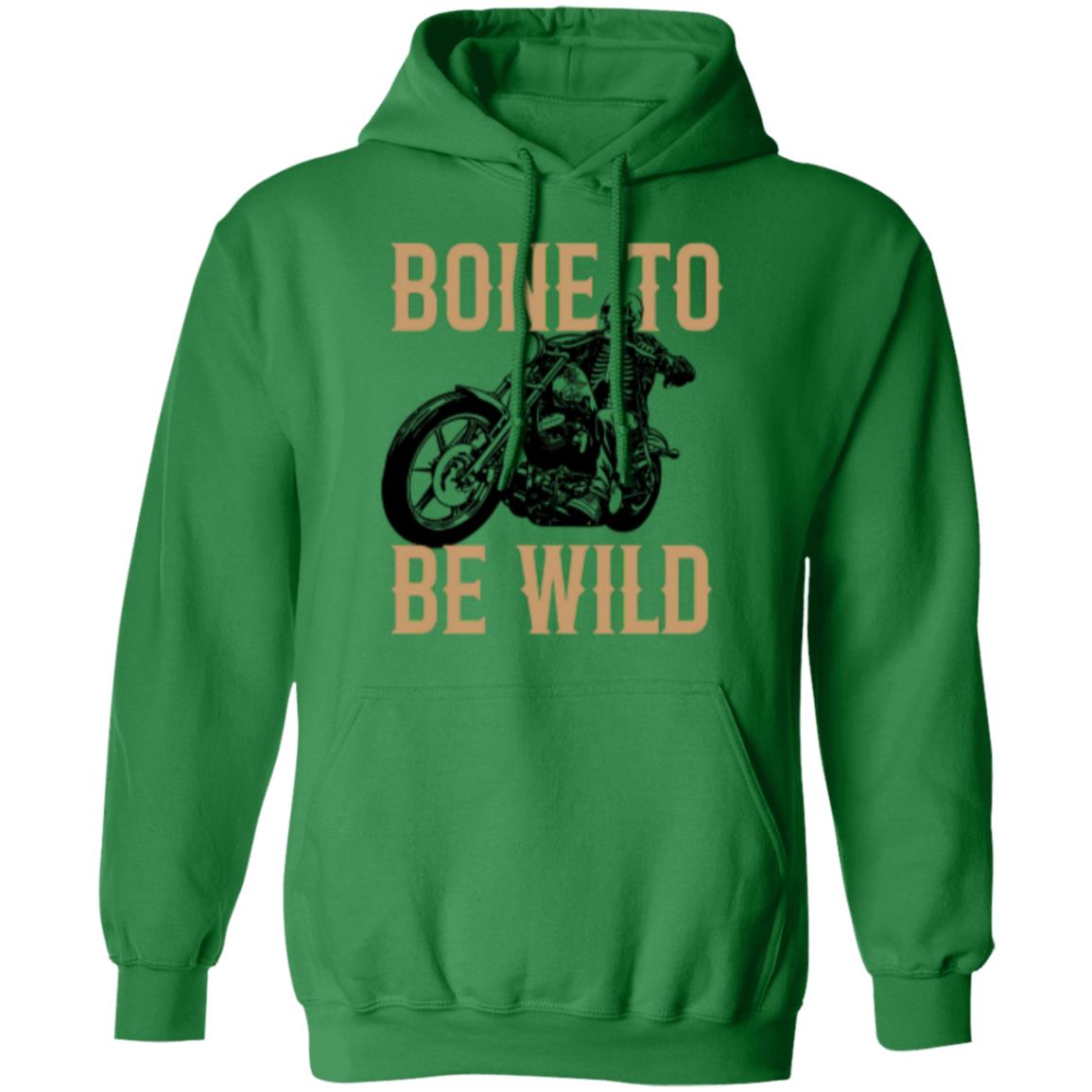 Custom Pullover Hoodie "Bone To Be Wild"