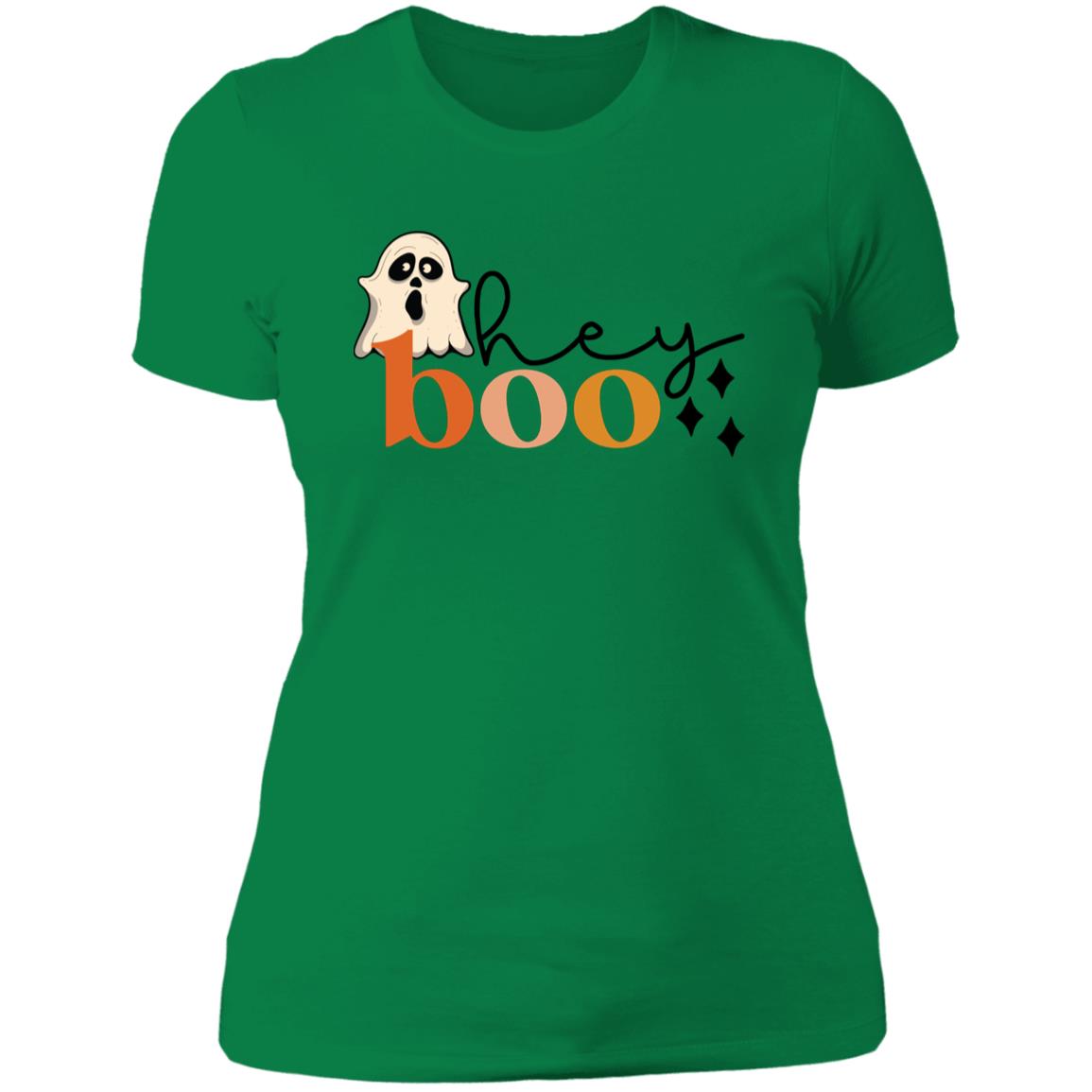 Custom Ladies' Boyfriend T-Shirt "Hey Boo"