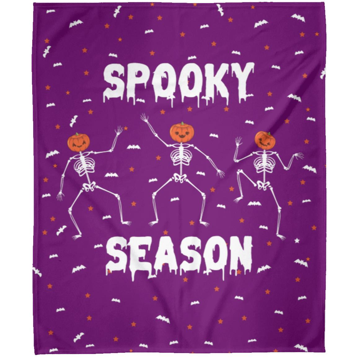 Custom Halloween Movie Blanket "Spooky Season"