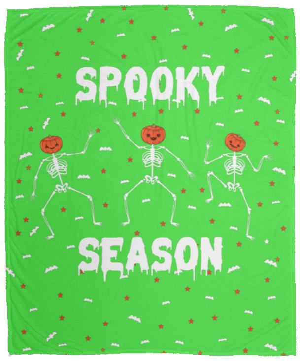 Custom Halloween Movie Blanket "Spooky Season"