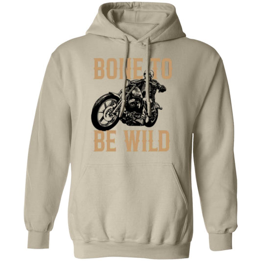 Custom Pullover Hoodie "Bone To Be Wild"