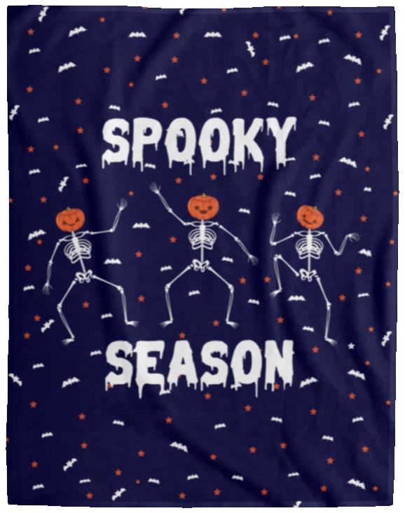 Custom Halloween Movie Blanket "Spooky Season"