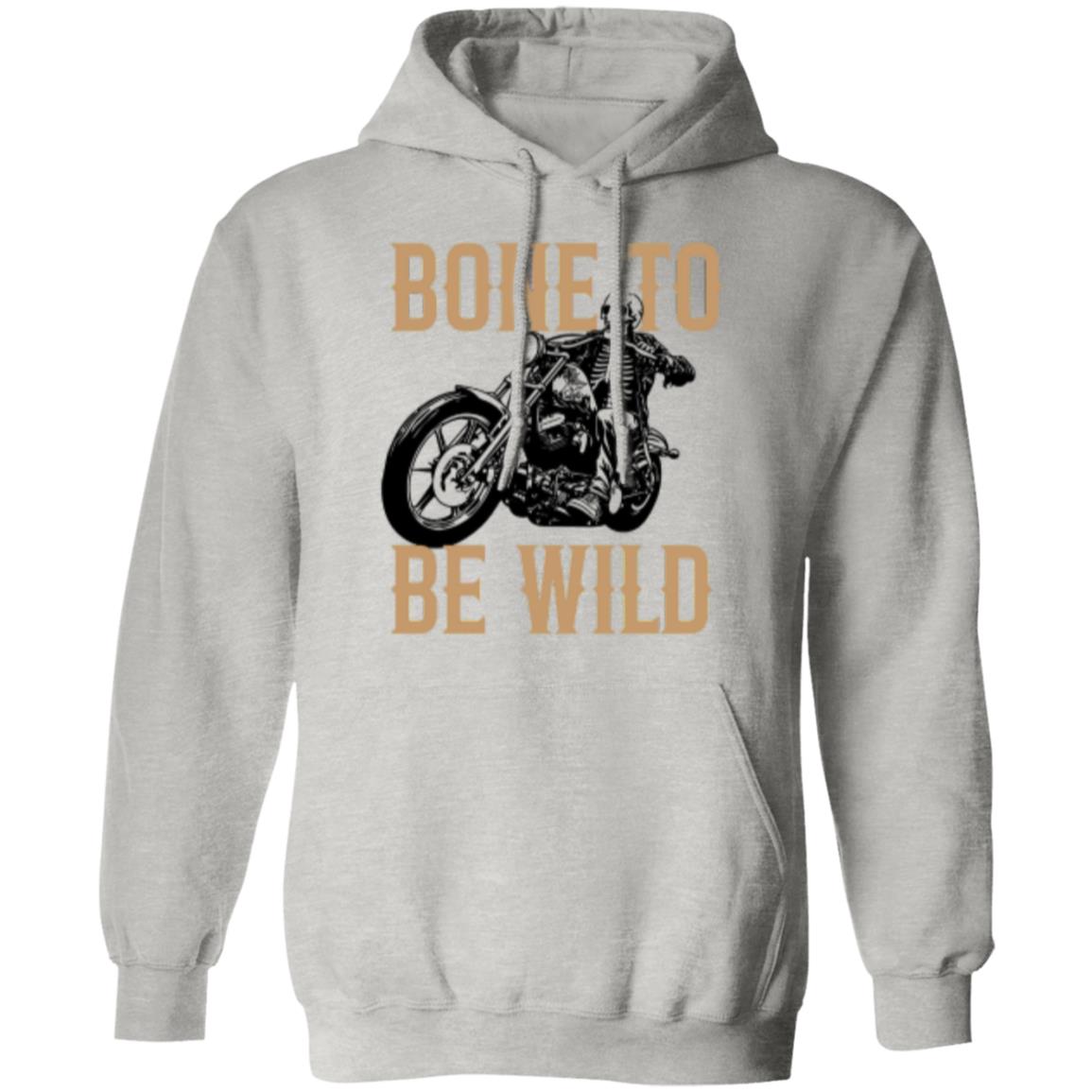 Custom Pullover Hoodie "Bone To Be Wild"