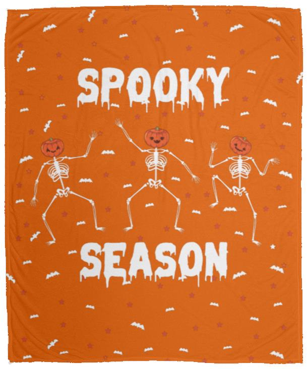 Custom Halloween Movie Blanket "Spooky Season"