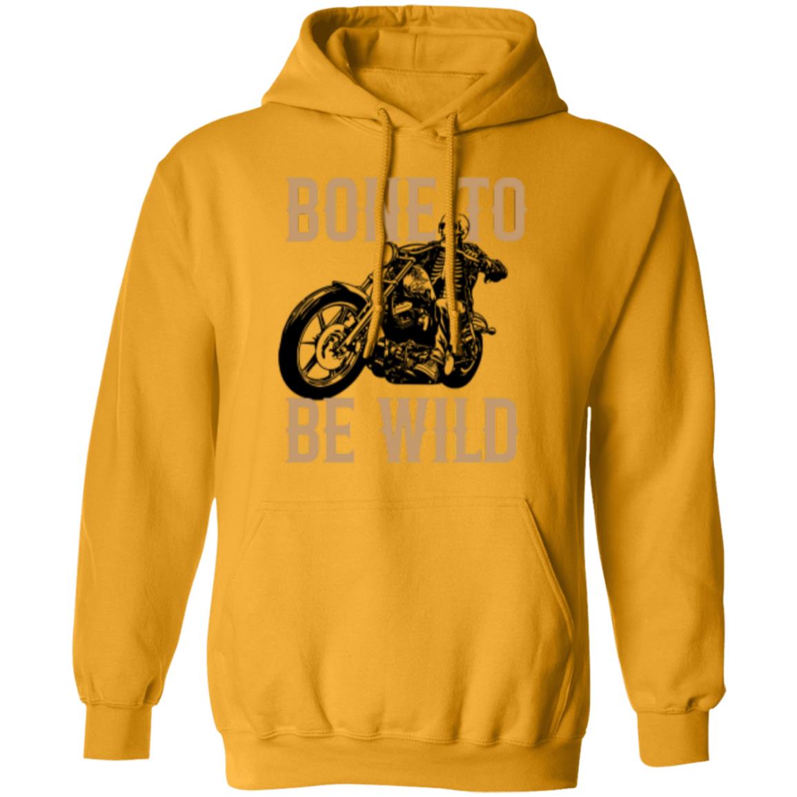 Custom Pullover Hoodie "Bone To Be Wild"