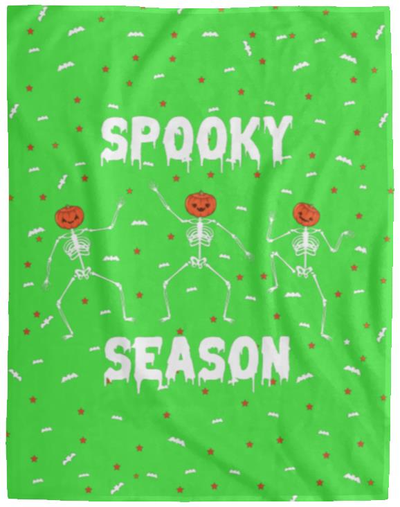 Custom Halloween Movie Blanket "Spooky Season"