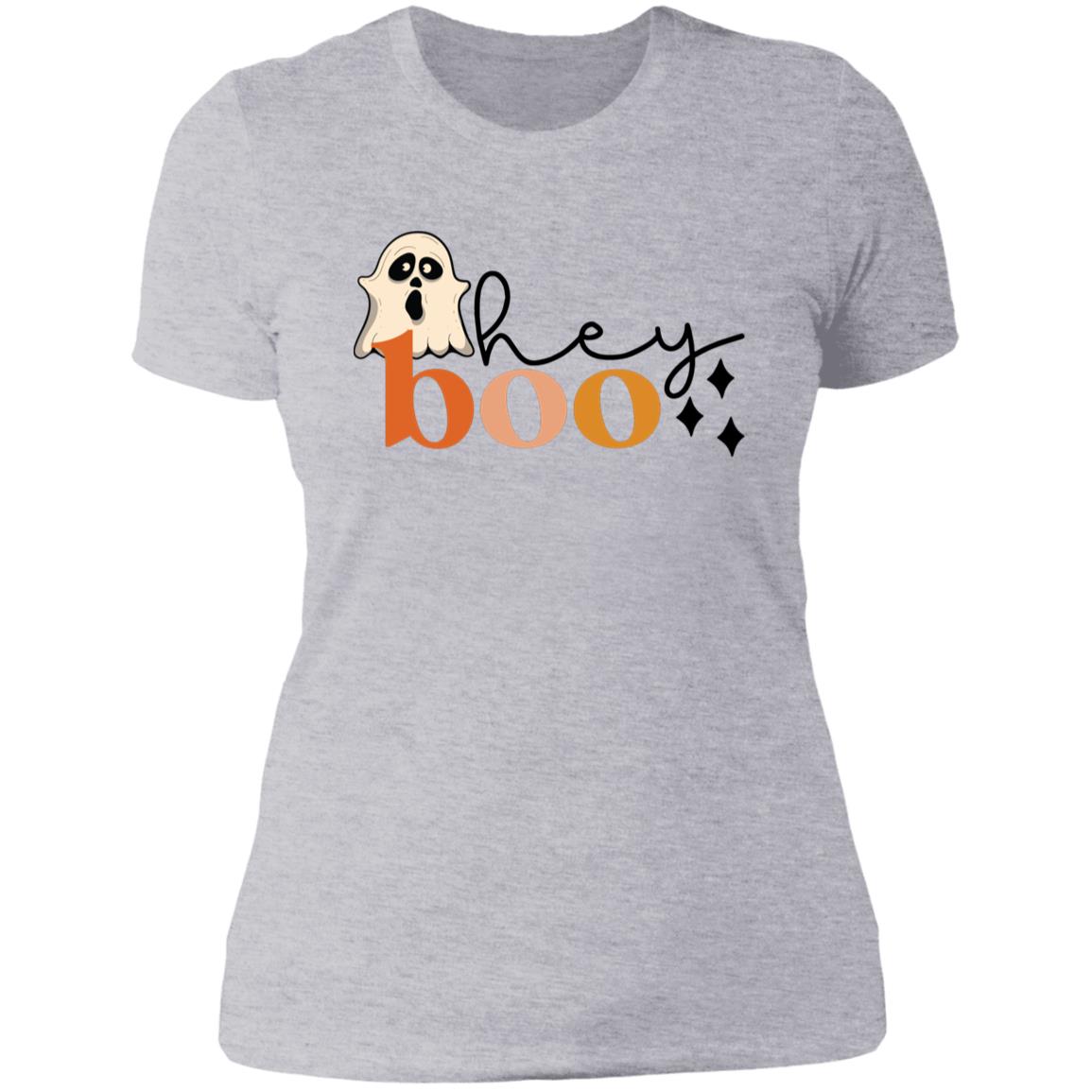 Custom Ladies' Boyfriend T-Shirt "Hey Boo"