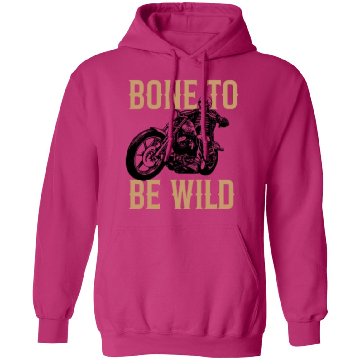 Custom Pullover Hoodie "Bone To Be Wild"